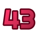 43 