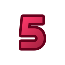 número 5 icon