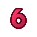 número 6 icon