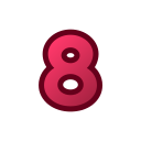 numero 8 icon