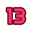 13 