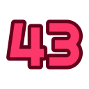 43 