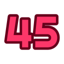 45 