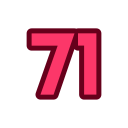 71 
