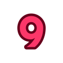 número 9 icon