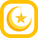 luna y estrellas icon