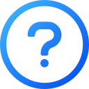 Question mark Generic gradient fill icon