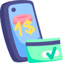 Pago sin dinero icon