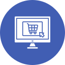 las compras en línea icon