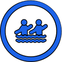 natación sincronizada icon