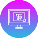 las compras en línea icon