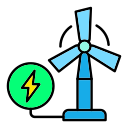 energía eólica icon