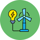 energía eólica icon