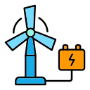 energía eólica icon