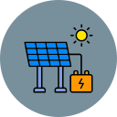 energía solar icon