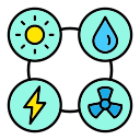 fuentes de energia icon