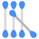 bastoncillos de algodón icon