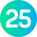 25