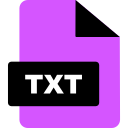 txt icon