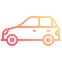 coche hatchback icon