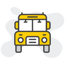 autobús escolar icon