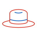 sombrero de fieltro icon