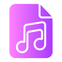 archivo de audio icon