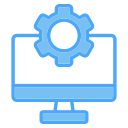 configuración de la computadora icon