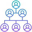 estructura de organización icon