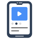 video cellulare icona