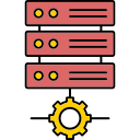 centrum danych ikona