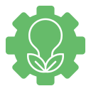 tecnología verde icon