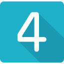 número 4 icon