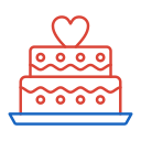 pastel de boda icon