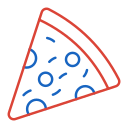 porción de pizza icon