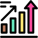 gráfico de barras icon