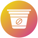 Coffee capsule icon