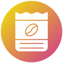 Coffee beans icon