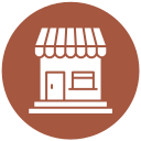 Coffee shop icon