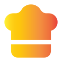 sombrero de cocinero icon