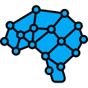 red neuronal icon