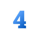 número 4 icon