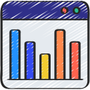 gráfico de barras icon