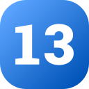 13 