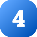 número 4 icon