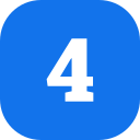 número 4 icon