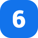 número 6 icon