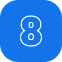 numero 8 icon