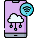 nube móvil icon