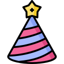 sombrero de fiesta icon